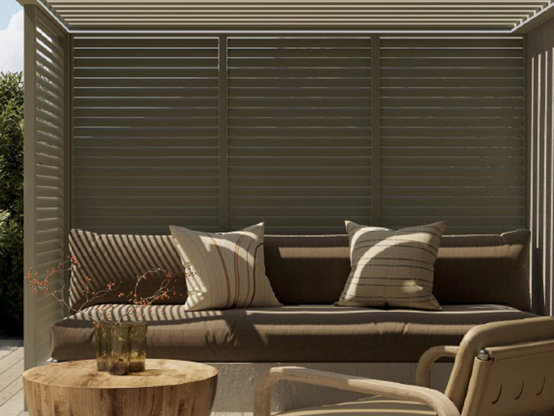 Aluminium Louvred Panels